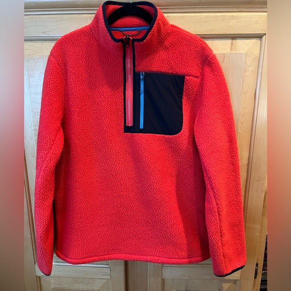 Men’s Fleece Sherpa Pullover - Picture 3 of 3